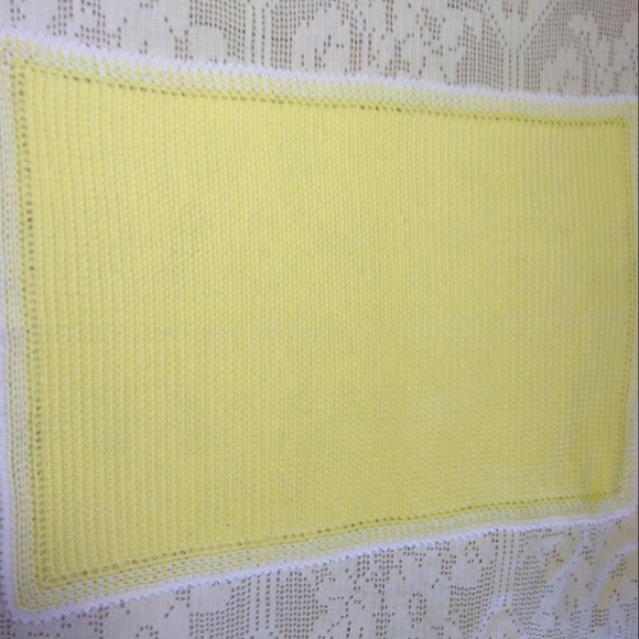 NWOT Handcrafted Baby Afghan - Picture 2 of 3